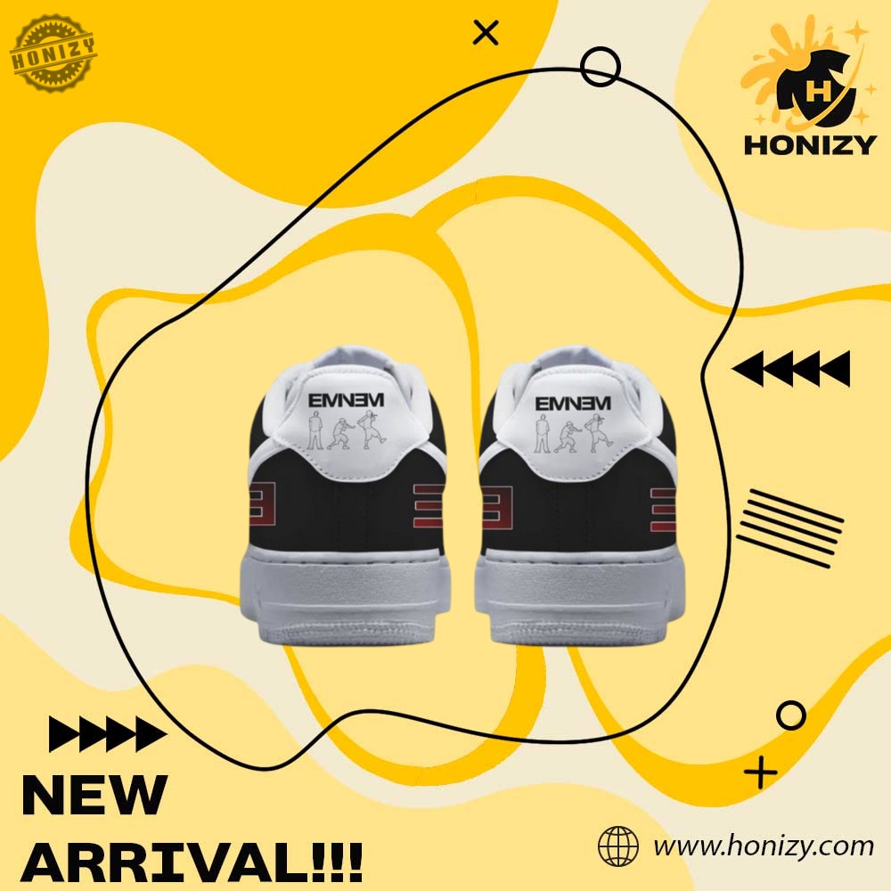 Rapper Eminem The Death Of Slim Shady Custom Graphic Nike Air Force 1 Shoes Sneakers 5 Rapper Eminem The Death of Slim Shady Custom Graphic Nike Air Force 1 Shoes Sneakers