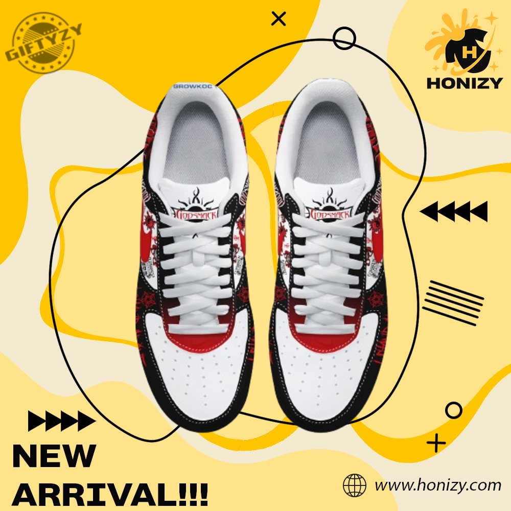 Godsmack I Stand Alone Unisex Trendy Nike Air Force 1 Shoes 4 Godsmack I Stand Alone unisex trendy Nike Air Force 1 Shoes