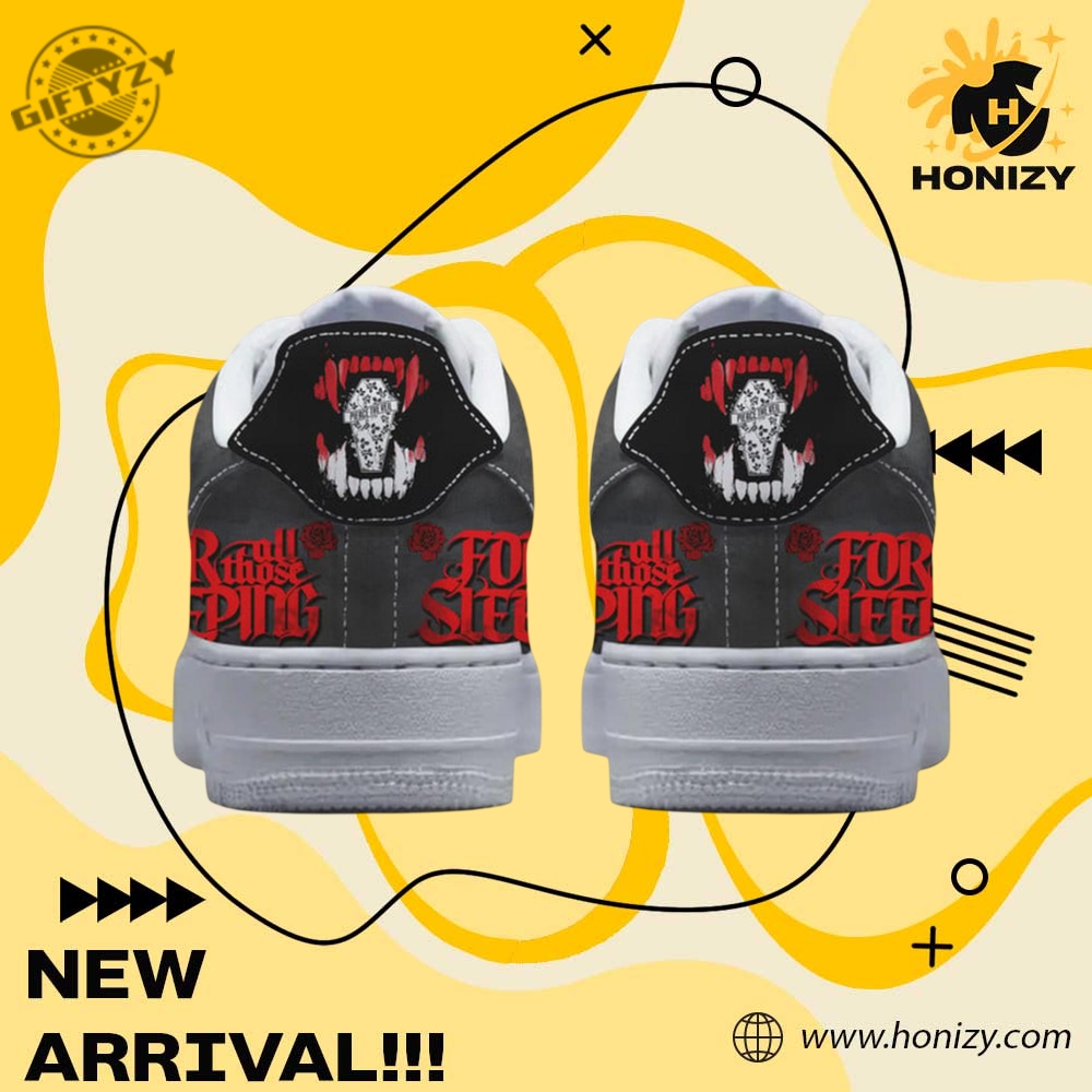 Pierce The Veil For All Those Sleeping Unisex Trendy Nike Air Force 1 Shoes 5 Pierce The Veil For All Those Sleeping unisex trendy Nike Air Force 1 Shoes