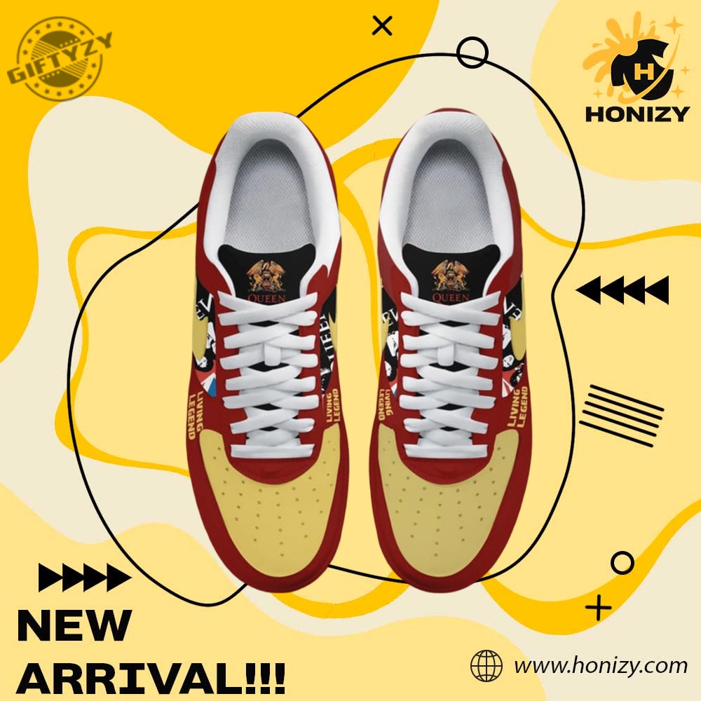 Queen Band Music Living Legend Christmas Unisex Trendy Air Force 1 Shoes 4 Queen Band Music Living Legend Christmas unisex trendy Air Force 1 Shoes