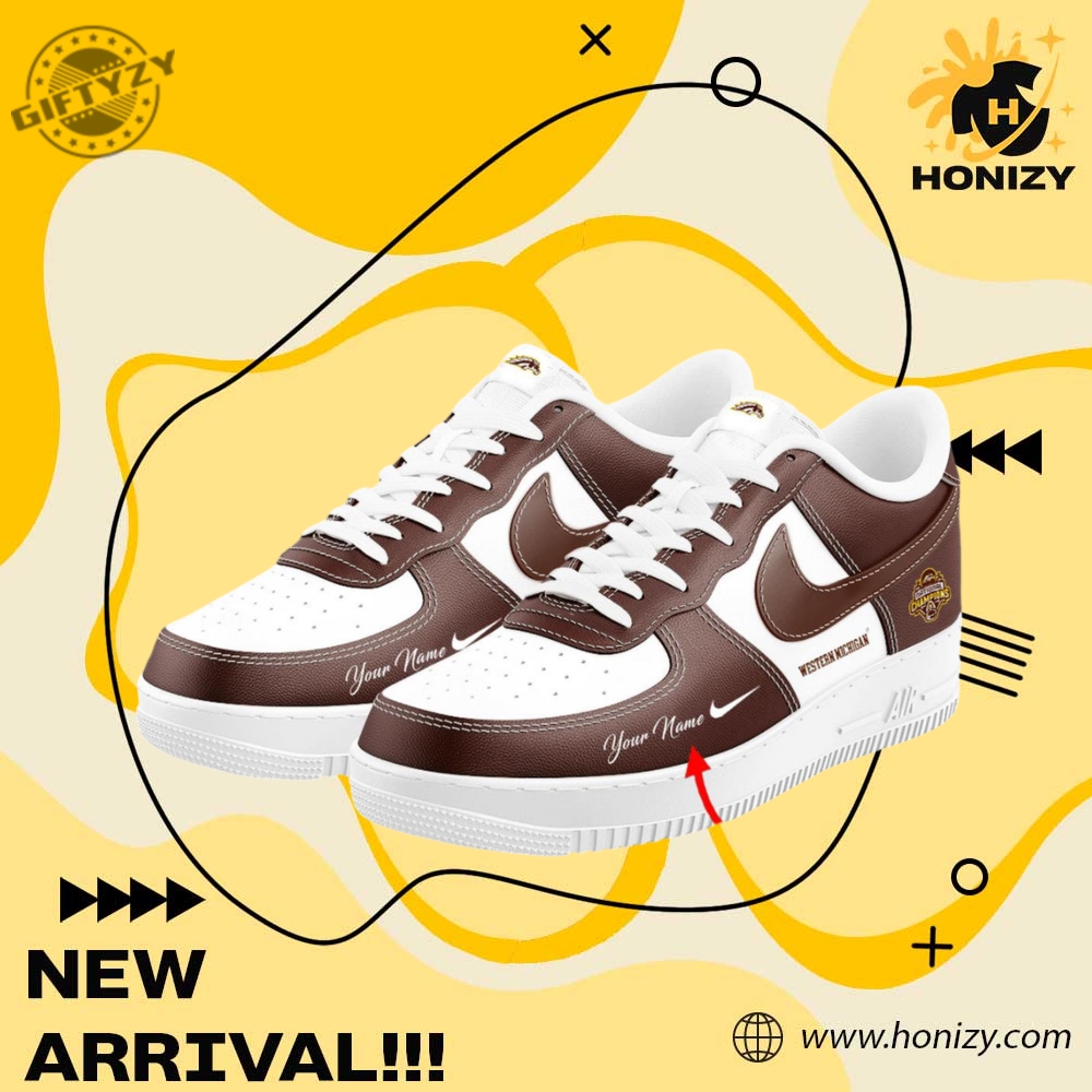 Western Michigan Broncos 2025 Hockey National Champions Unisex Trendy Air Force 1 Shoes 3 Western Michigan Broncos 2025 Hockey National Champions unisex trendy Air Force 1 Shoes