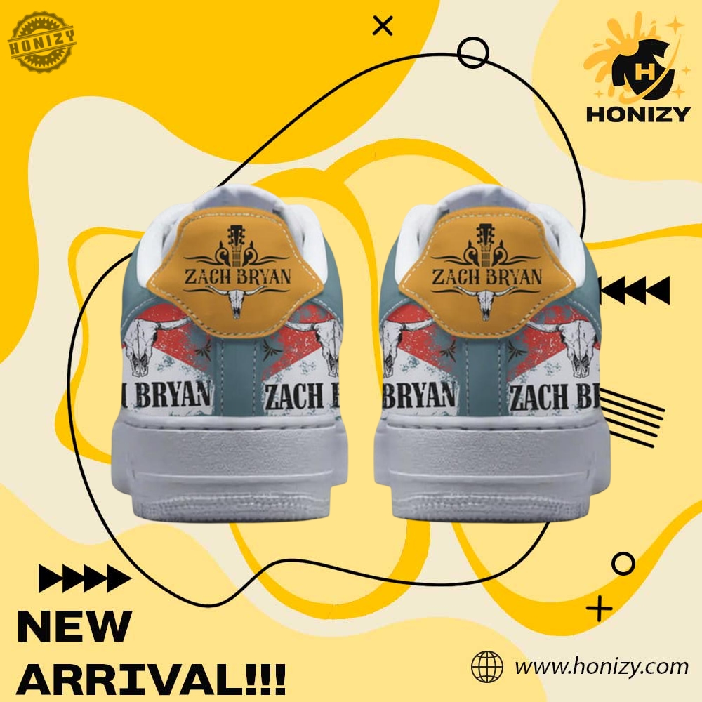 Zach Bryan Music The Quittin Time Tour New Year Unisex Trendy Air Force 1 Shoes 4 Zach Bryan Music The Quittin Time Tour New Year unisex trendy Air Force 1 Shoes