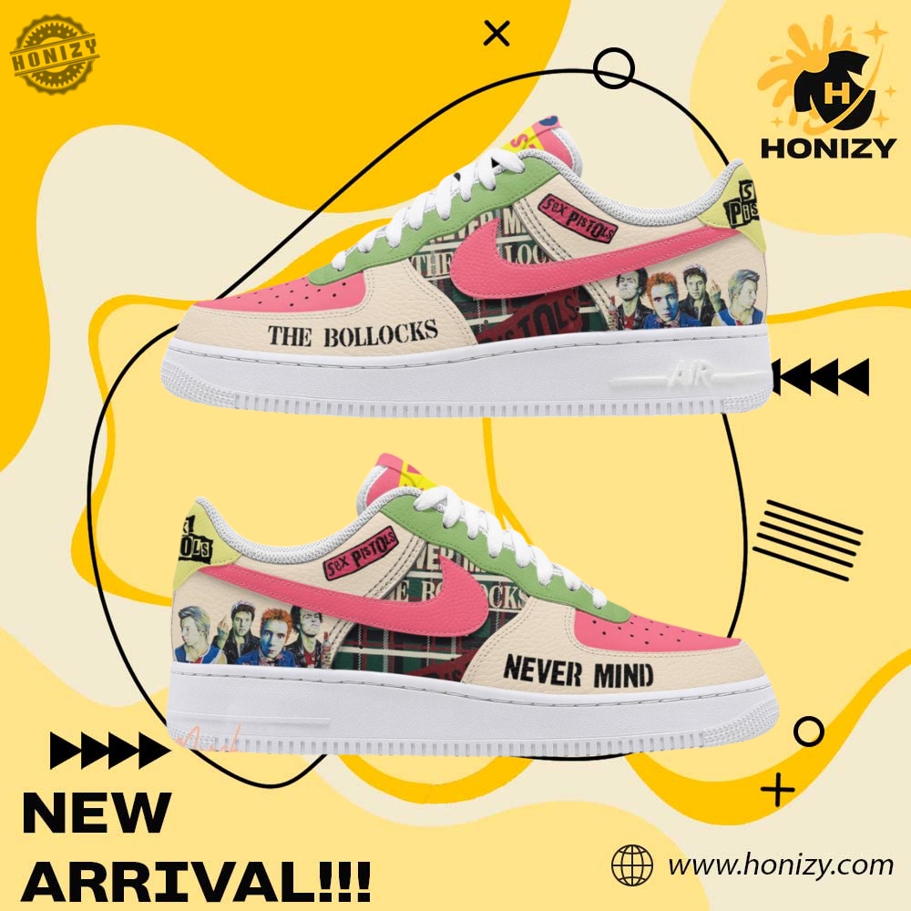 Stylish Unisex Sneakers 18 Sex Pistols The Bollocks Never Mind Unisex Trendy Air Force 1 Shoes