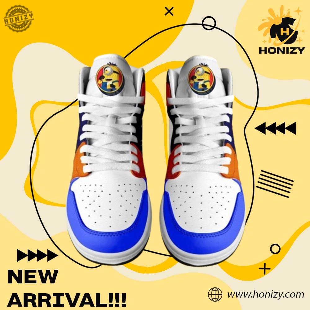 Despicable Me Movie Minions Super Villain Unisex Air Jordan 1 High Shoes 3 Despicable Me Movie Minions Super Villain unisex Air Jordan 1 High Shoes