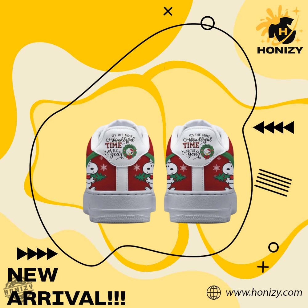 Snoopy Movie Merry Christmas Happiness Is A Warm Puppy Unisex Trending Nike Air Force 1 Shoes 3 Snoopy Movie Merry Christmas Happiness Is A Warm Puppy unisex trending Nike Air Force 1 Shoes
