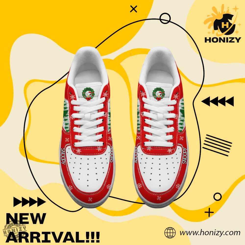 Snoopy Merry Christmas Movie Merry And Bright Unisex Trending Air Force 1 Shoes 3 Snoopy Merry Christmas Movie Merry And Bright unisex trending Air Force 1 Shoes
