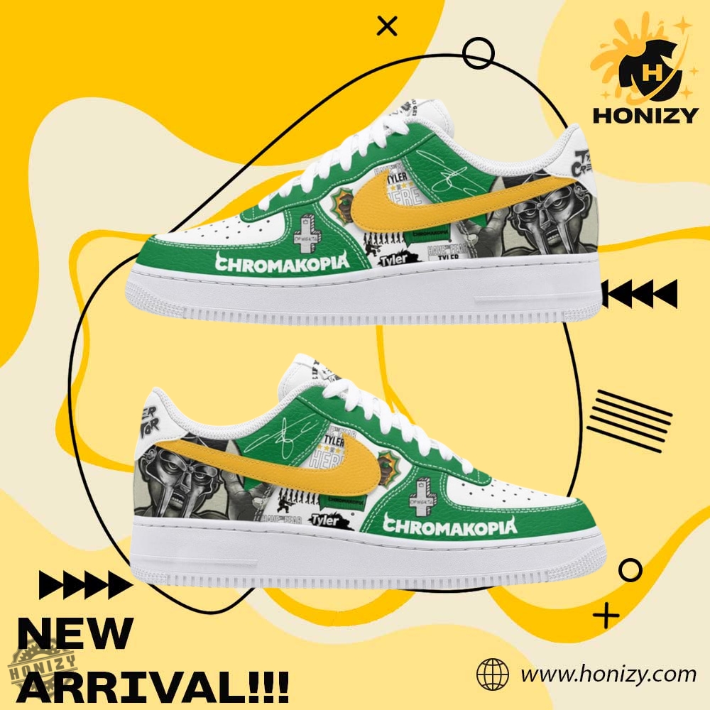 Tyler The Creator Chromakopia Music New Album Unisex Trending Air Force 1 Shoes