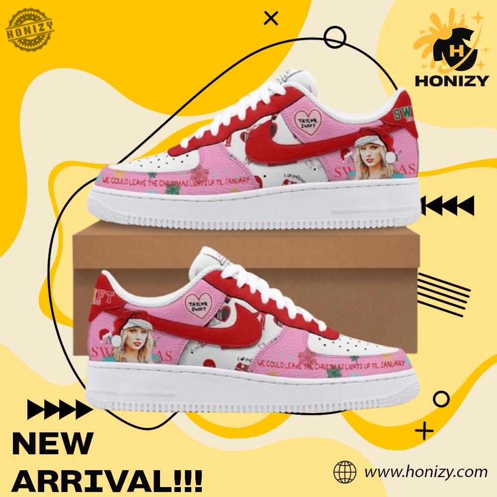 Taylor Swift Singer Est. 1989 We Could Leave Music The Christmas Light Up To Unisex Trending Air Force 1 Shoes