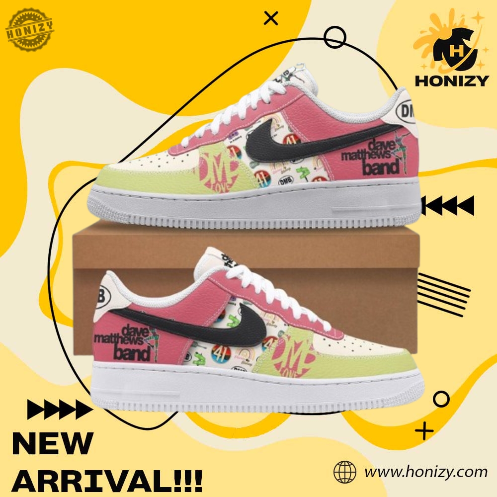 Dave Matthews Band Music Love Grey Street Unisex Trending Air Force 1 Shoes