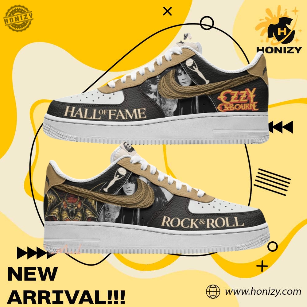 Ozzy Osbourne Music Rock And Roll Hall Of Fame Introduction Unisex Trending Air Force 1 Shoes