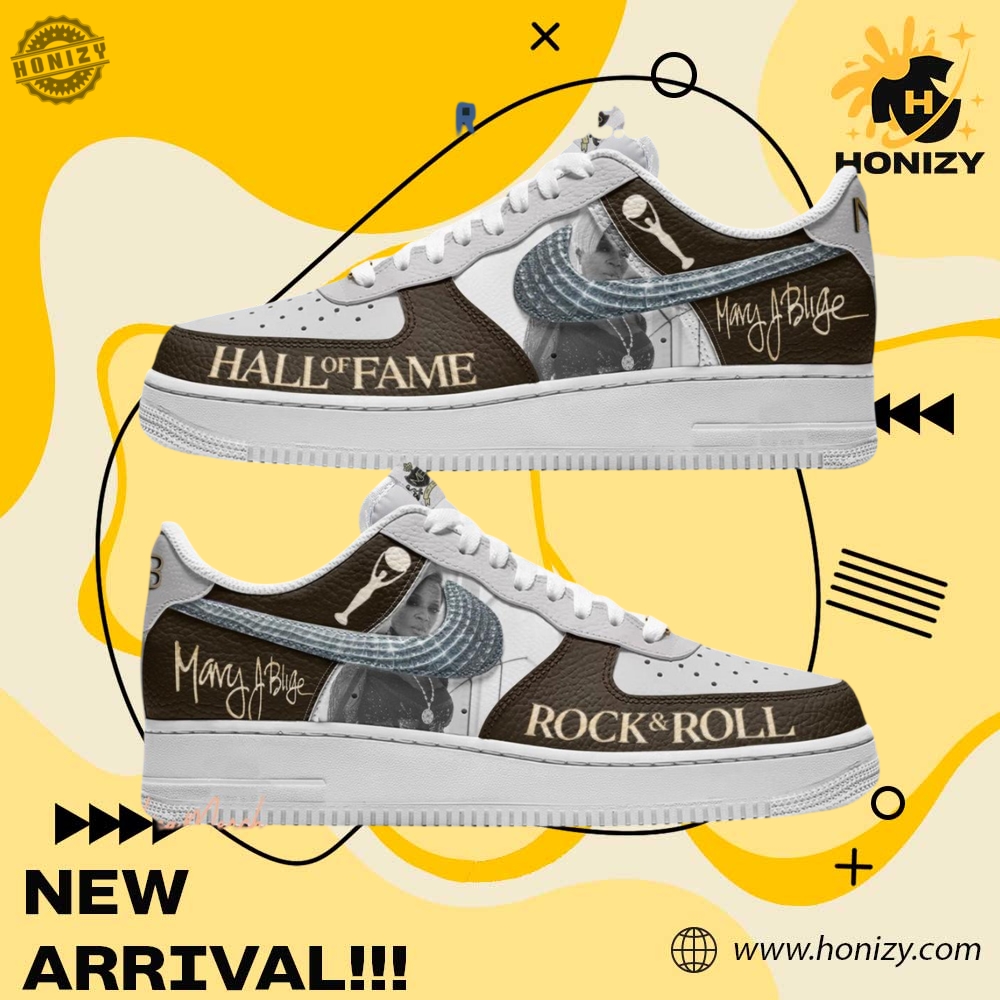 Mary J Blige Music Rock And Roll Hall Of Fame Introduction Unisex Trending Air Force 1 Shoes