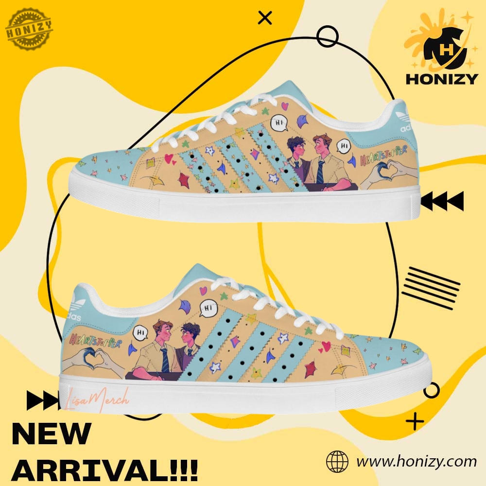 Heartstopper Movie School Love Best Couple In Town Christmas Unisex Trending Stan Smith Shoes