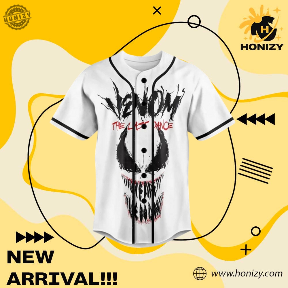 Venom The Last Dance Movie Unisex Trendy Baseball Jersey 4 Venom The Last Dance Movie unisex trendy Baseball Jersey