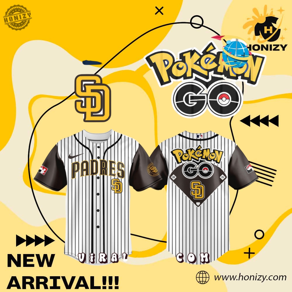 Custom Graphic 3D Jerseys 11 Mlb San Diego Padres X Pokemon Go Anime Night Unisex Trendy Baseball Jersey 2025