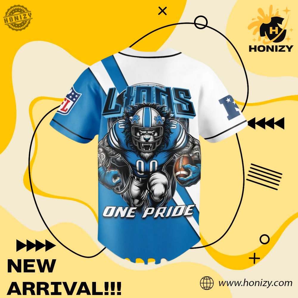 Nfl Detroit Lions One Pride Home Unisex Trendy 3D Baseball Jersey 4 NFL Detroit Lions One Pride Home unisex trendy 3D Baseball Jersey