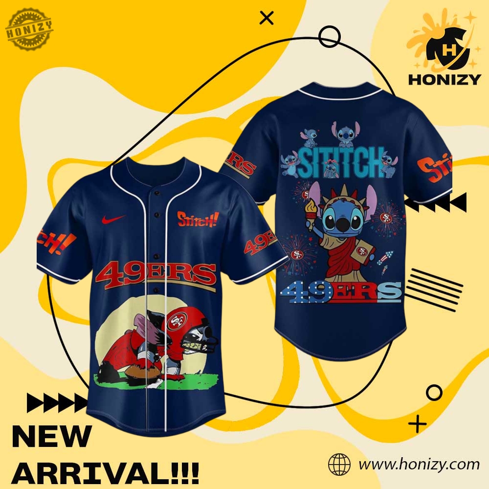 Limited Edition Inspired Jersey 6 San Francisco 49Ers Nfl X Stitch Movie Unisex Trendy Baseball Jersey
