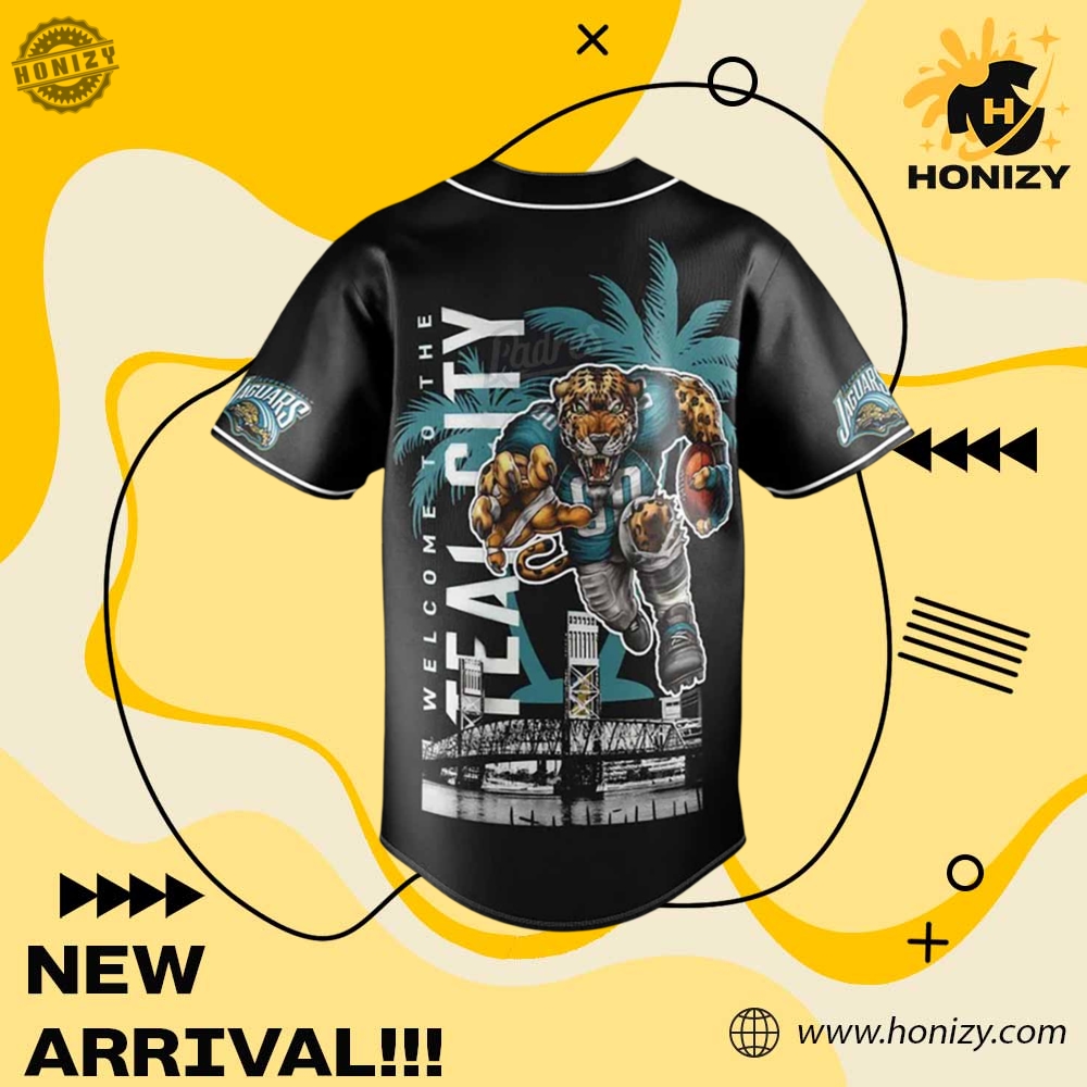 Jacksonville Jaguars Nfl Unisex Trendy Baseball Jersey 5 Jacksonville Jaguars NFL unisex trendy Baseball Jersey