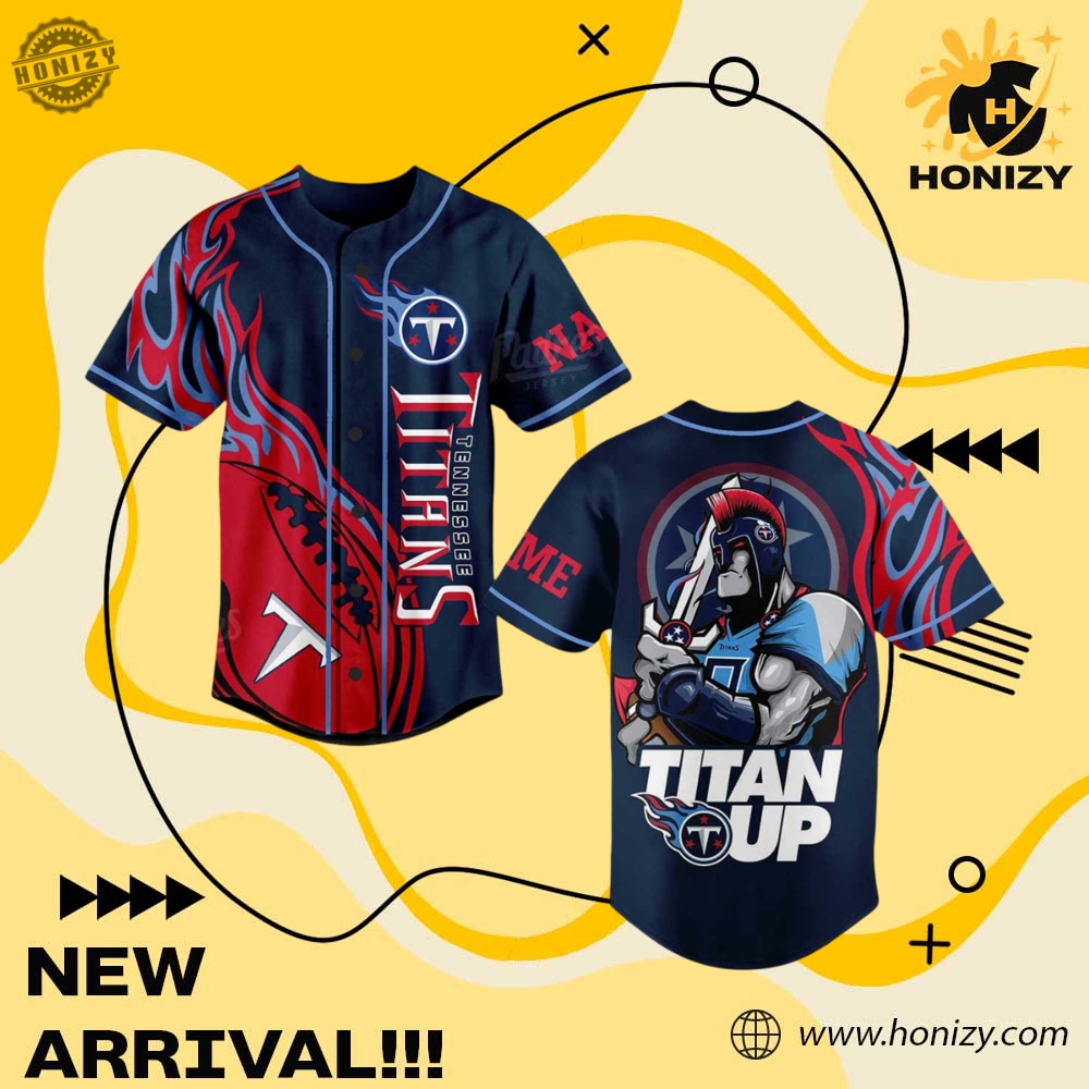 Limited Edition Inspired Jersey 22 Nfl Football Tennessee Titans Custom Name Unisex Trendy Baseball Jersey
