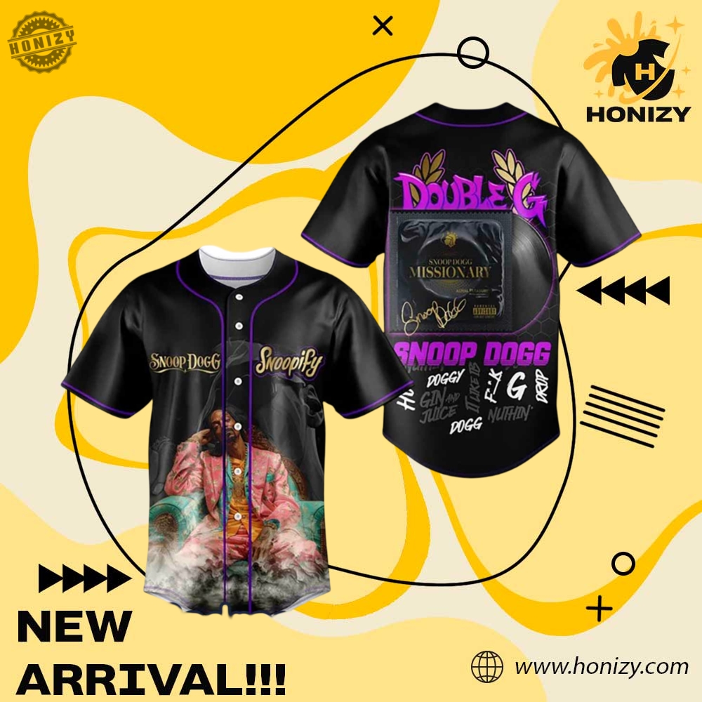 NFL Fans Baseball Style Shirt 4 Snoop Doggs Music Rapper Snoopify Unisex Trendy Baseball Jersey Outfit