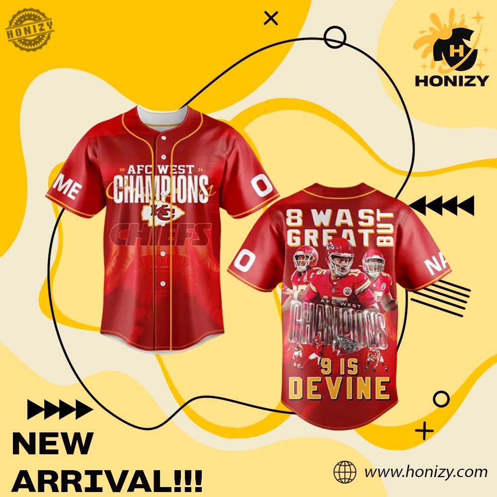 NFL Fans Baseball Style Shirt 28 Kansas City Chiefs Football Afc West Champions 3D Unisex Trendy Baseball Jersey Outfit